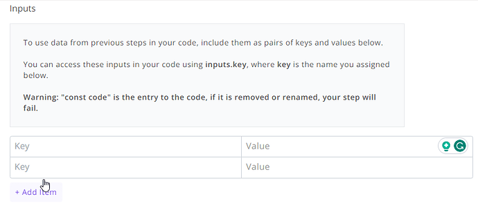 code-piece-key-value-empty
