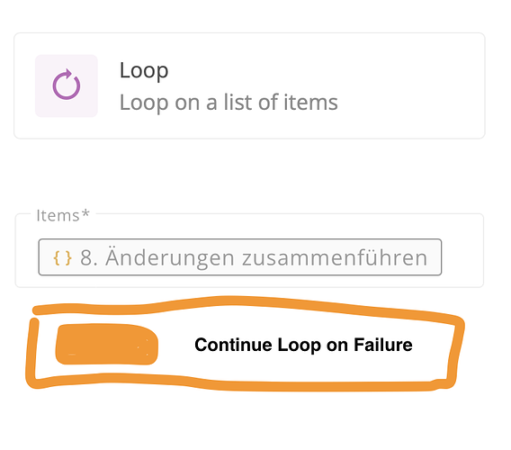 Loop Failure Toggle