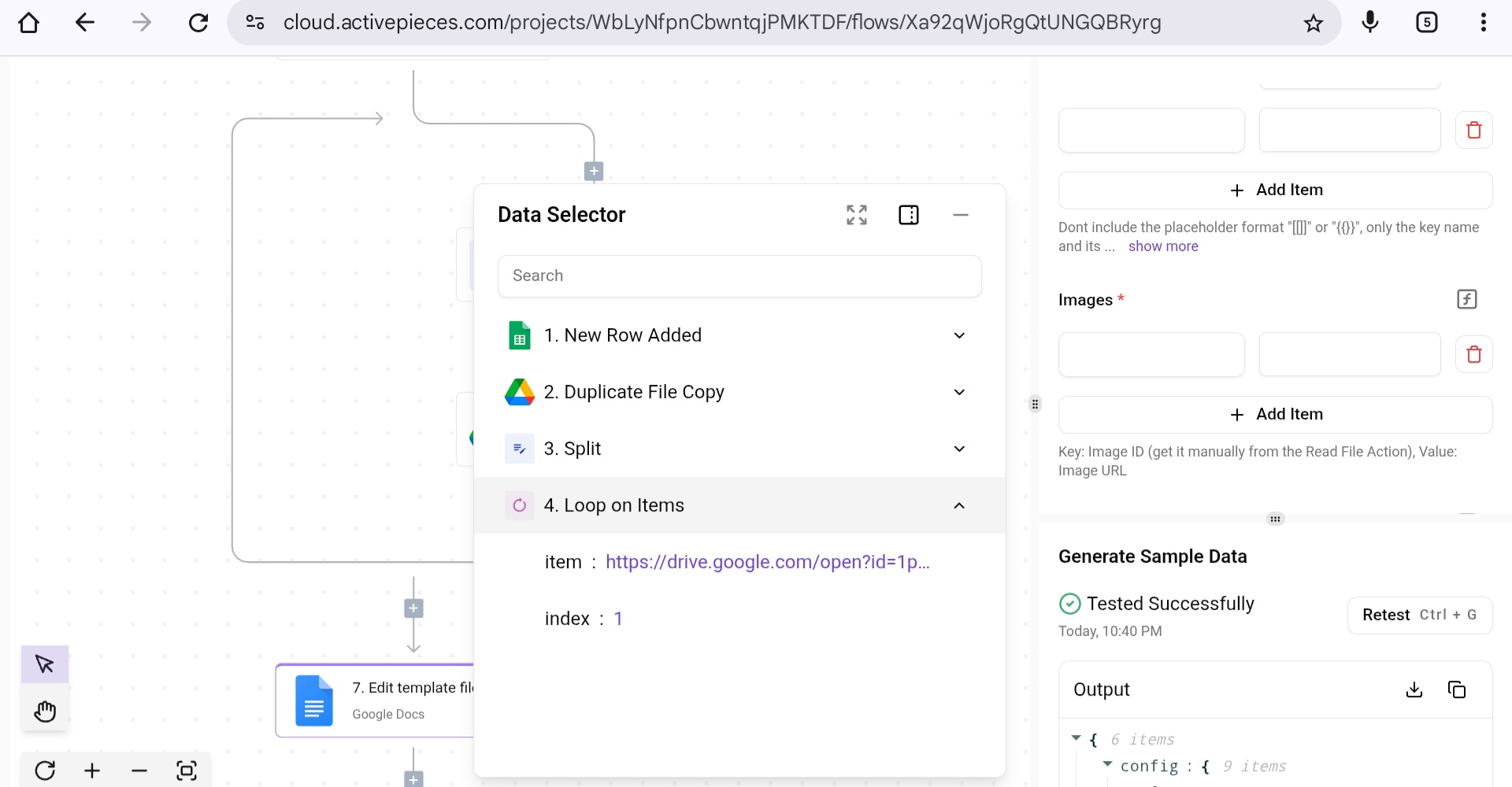 Access "Read files" inside loop - Need help - Activepieces Community